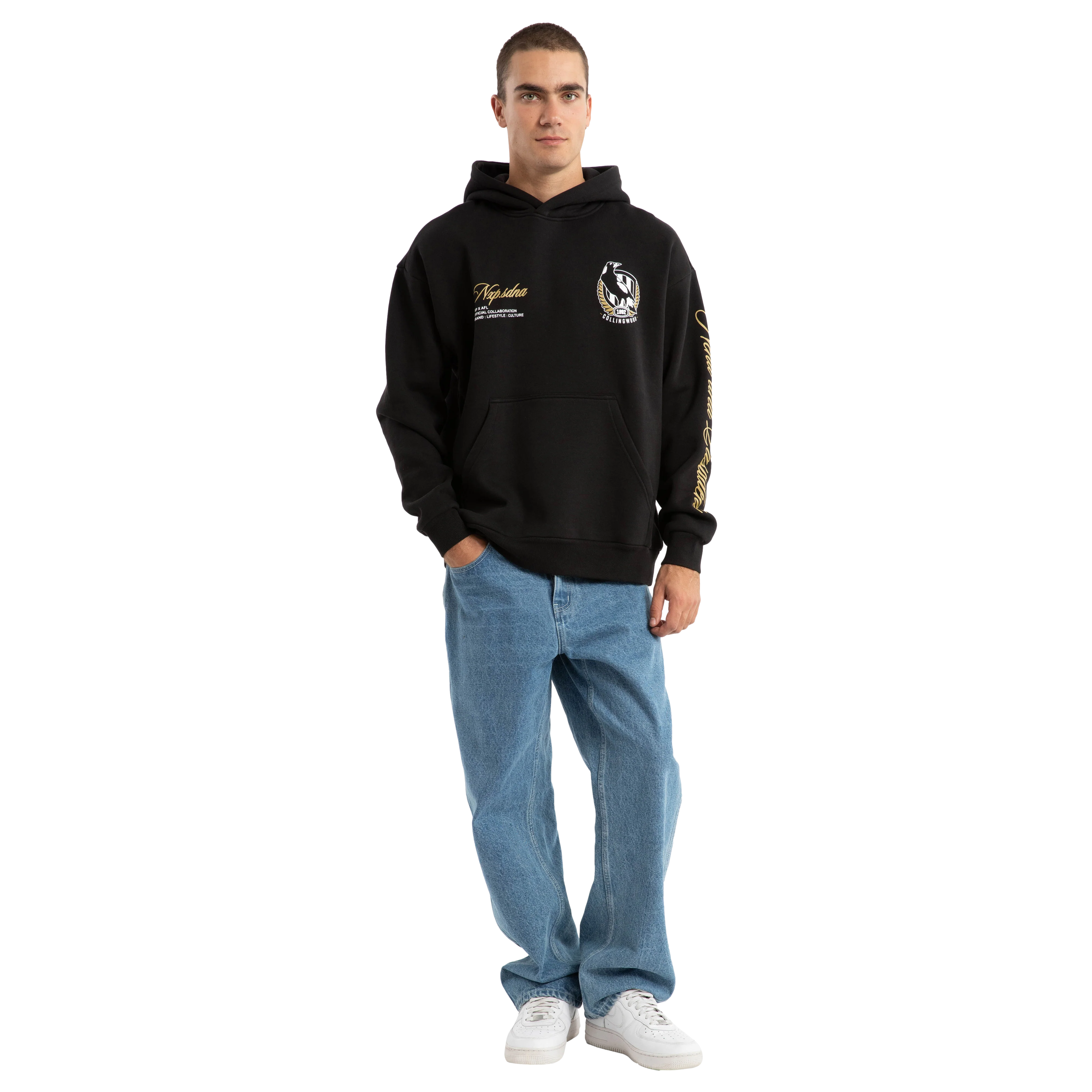 Collingwood Magpies 2026 AFL Mens Season Hoodie - Image 4