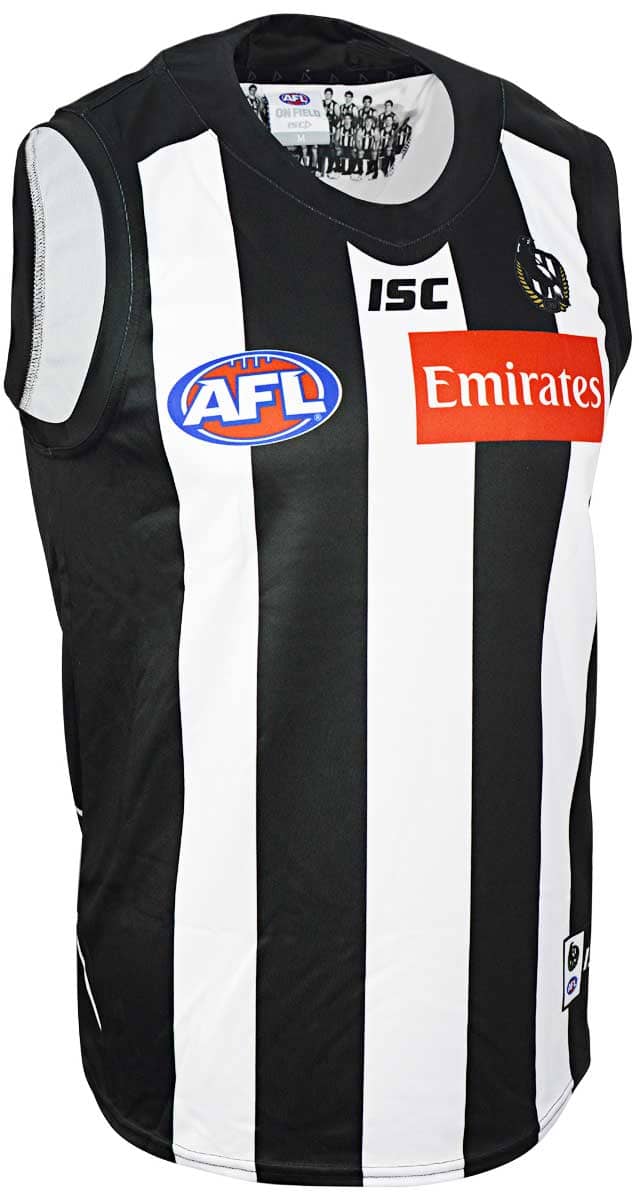 Collingwood Magpies AFL Mens Home Guernsey - Image 3