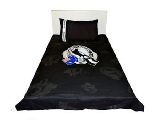 Collingwood Magpies AFL Quilt Single Quilt Cover Set - Image 5