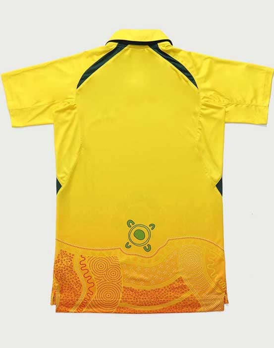 Cricket Australia Mens Indigenous ODI Home Shirt - Image 3