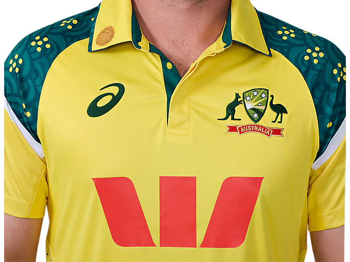 Cricket Australia 2026 Cricket Mens ODI Home Shirt - Image 3