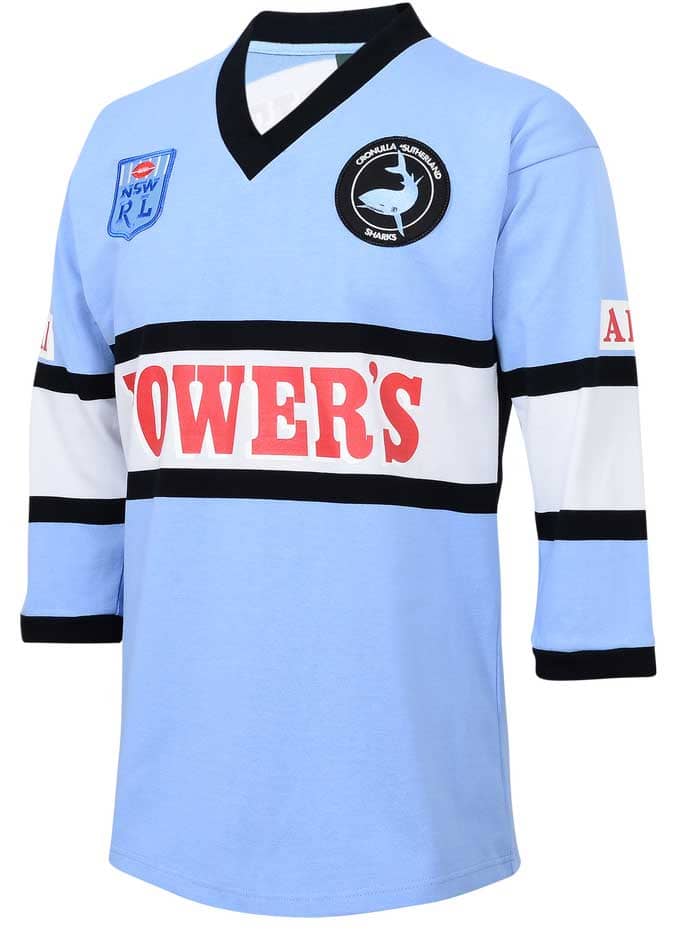 Cronulla Sharks 1992 NRL Mens Retro Jersey - Image 2