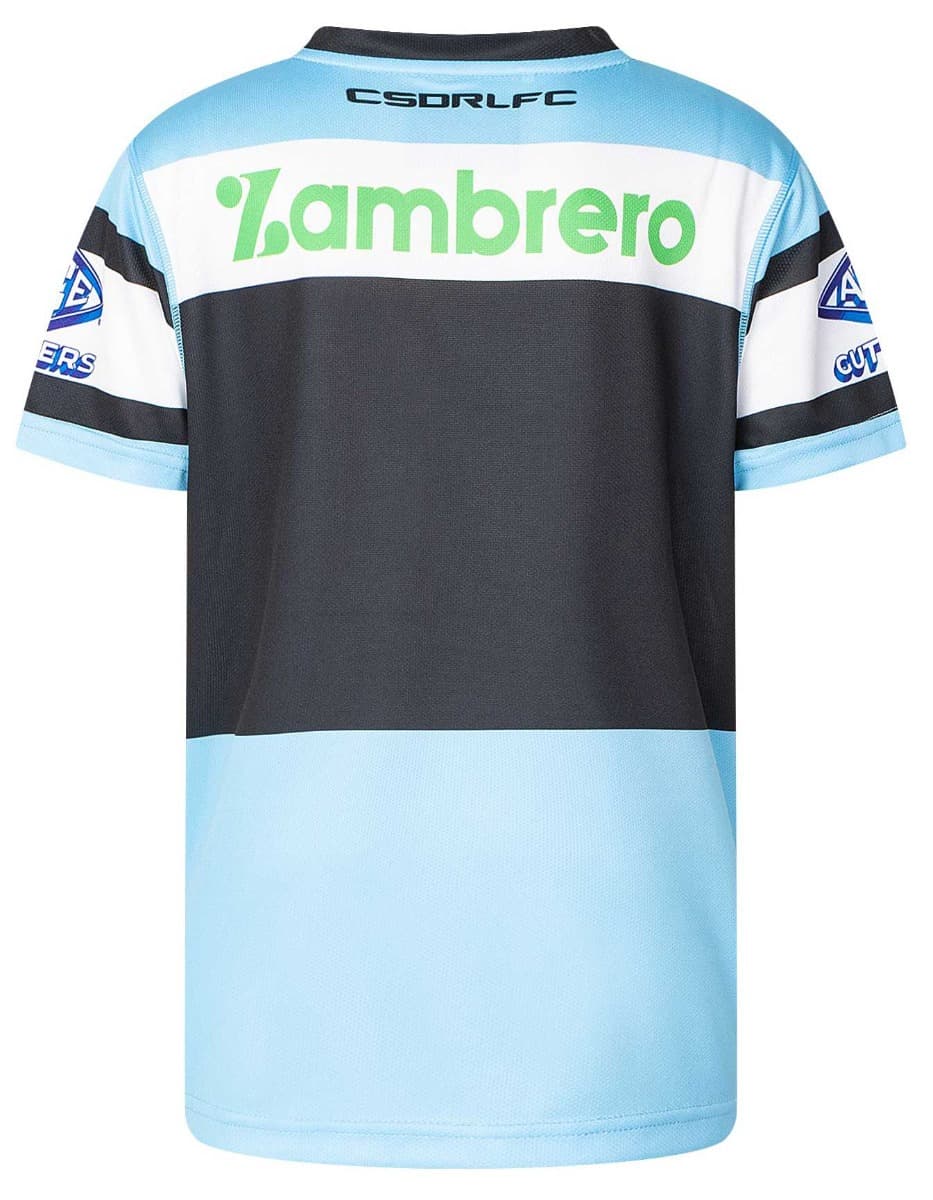 Cronulla Sharks 2025 NRL Kids Home Jersey - Image 2