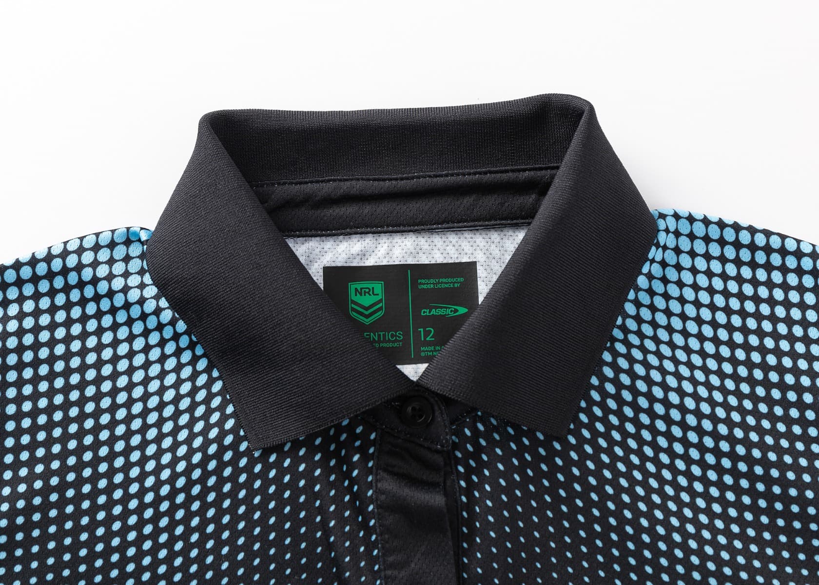Cronulla Sharks 2025 NRL Ladies Media Polo Shirt - Image 3