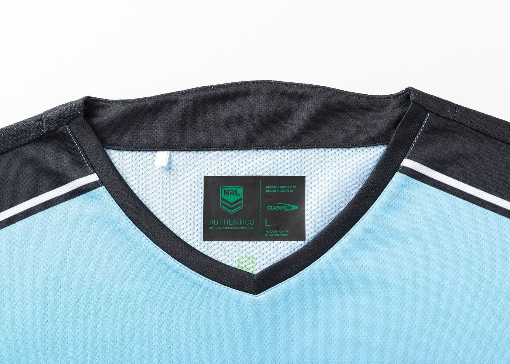 Cronulla Sharks 2025 NRL Mens Warm Up Training Shirt - Image 3