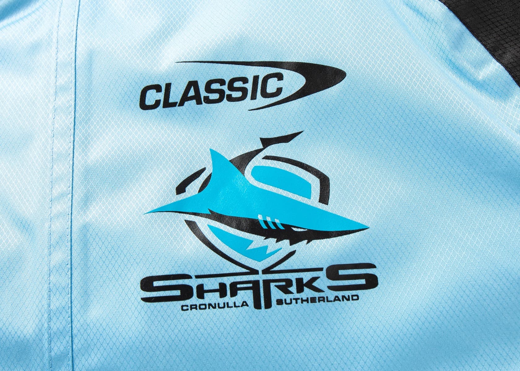 Cronulla Sharks 2025 NRL Mens Wet Weather Jacket - Image 5