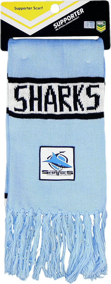 Cronulla Sharks 2026 NRL Traditional Bar Scarf - Image 2