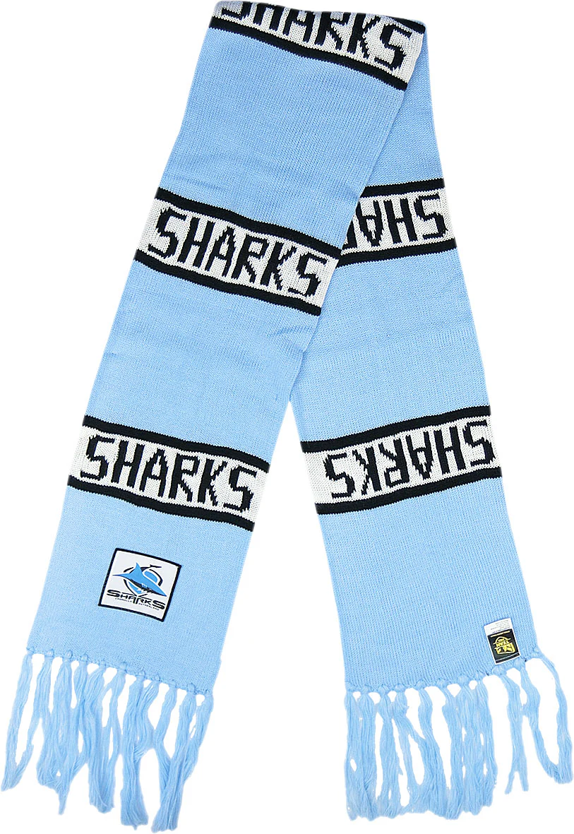 Cronulla Sharks 2026 NRL Traditional Bar Scarf - Image 3