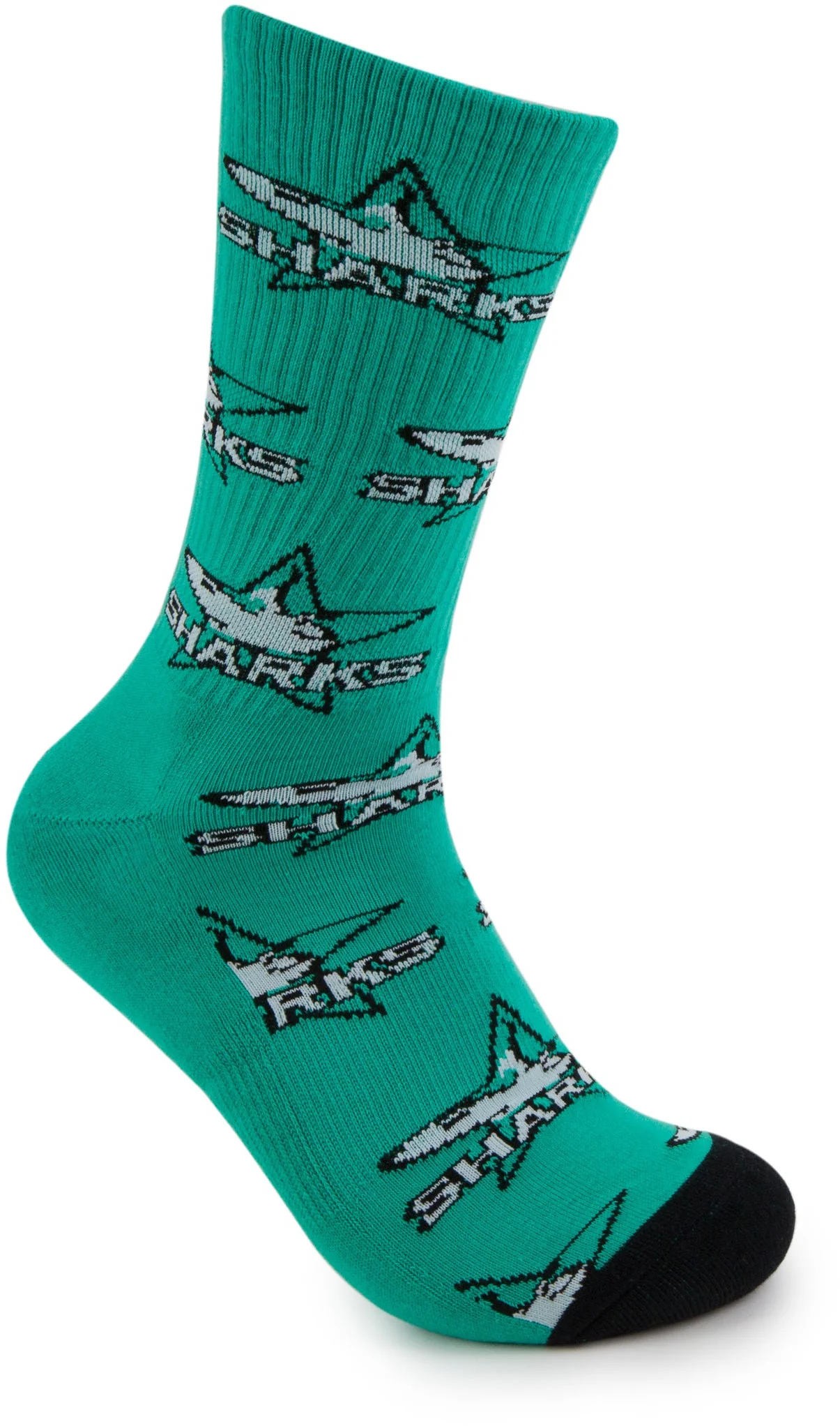 Cronulla Sharks 2026 NRL Mens 8-13 Retro Sneaker Sock 2 Pack - Image 6