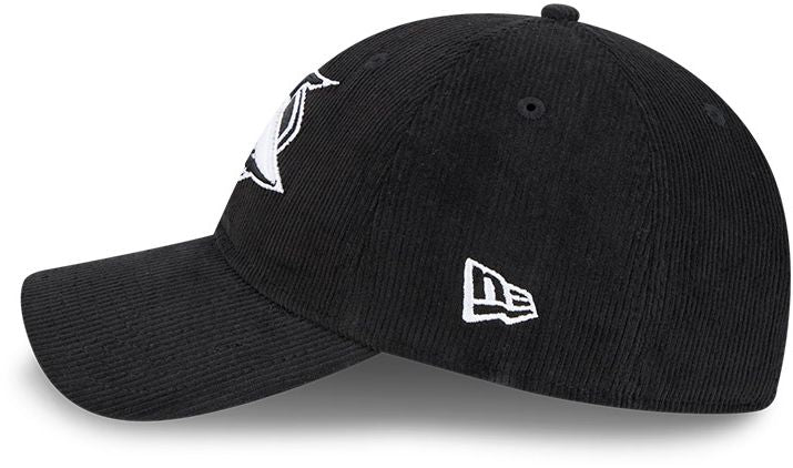 Cronulla Sharks 2026 NRL Black / White Corduroy 9Twenty Cap - Image 4