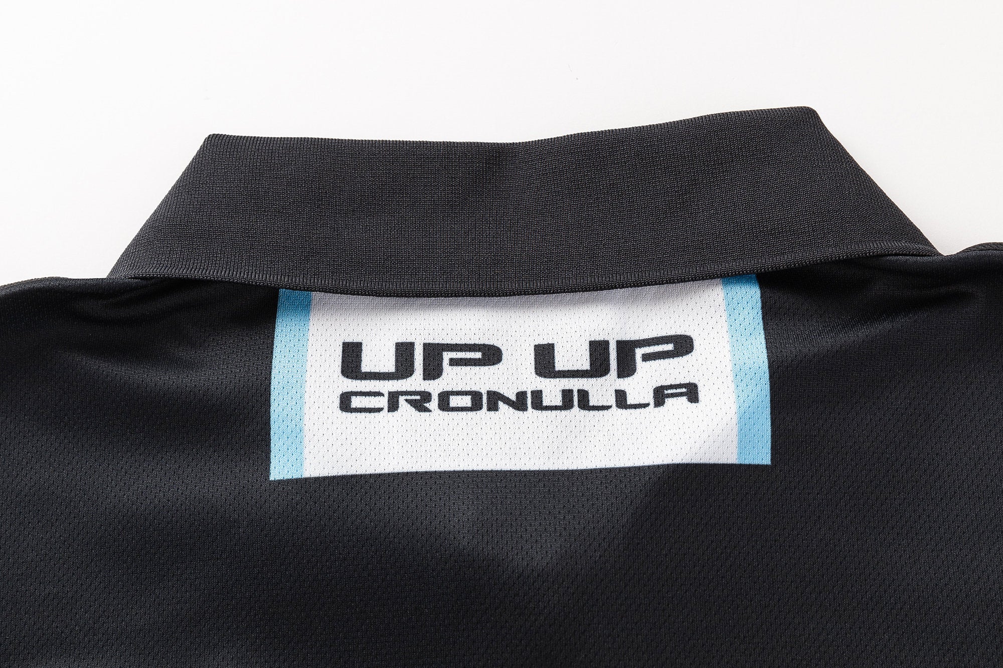Cronulla Sharks 2026 NRL Mens Black Media Polo Shirt - Image 7