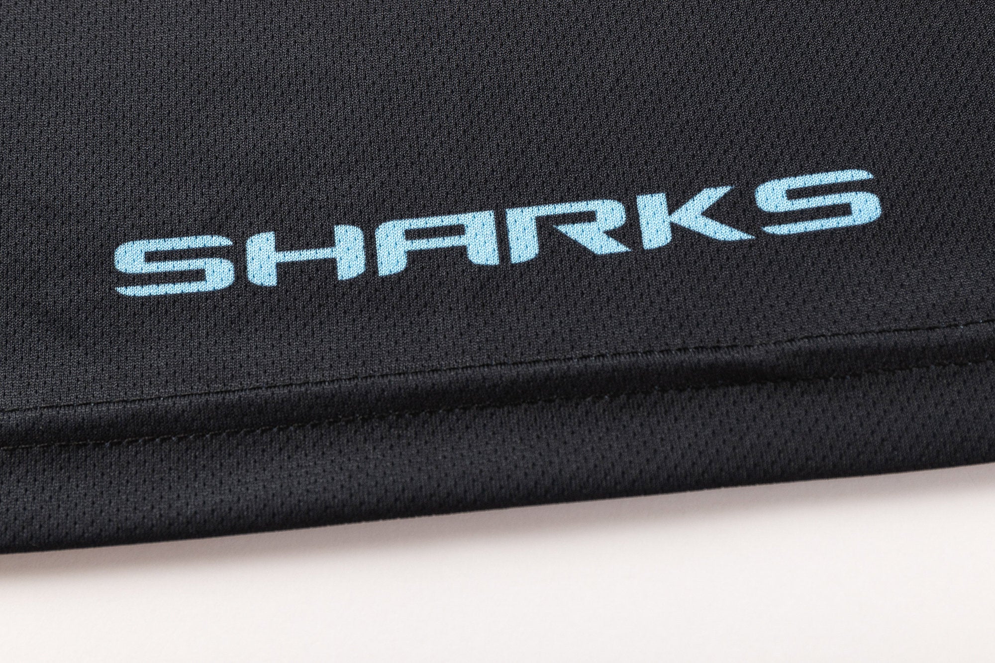 Cronulla Sharks 2026 NRL Mens Black Media Polo Shirt - Image 8