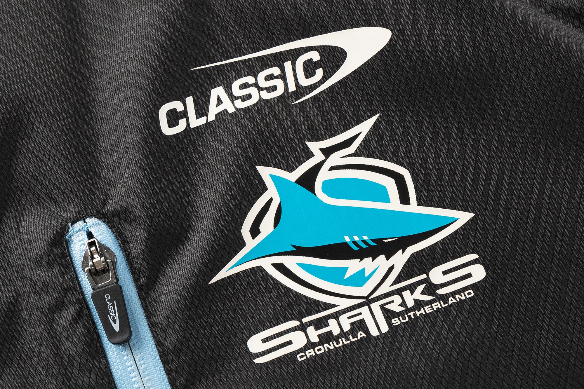 Cronulla Sharks 2026 NRL Mens Wet Weather Jacket - Image 5