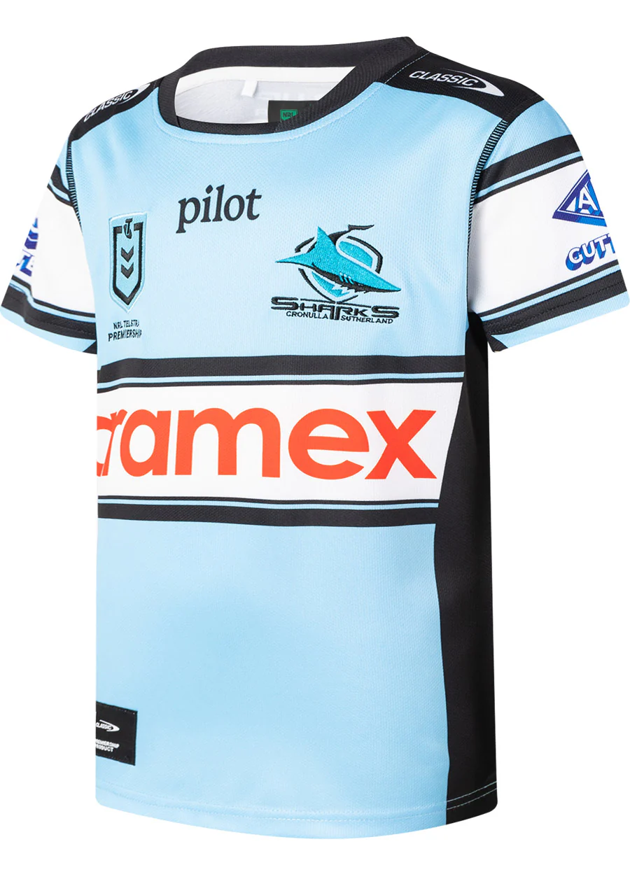 Cronulla Sharks 2026 NRL Toddler Home Jersey Set - Image 3