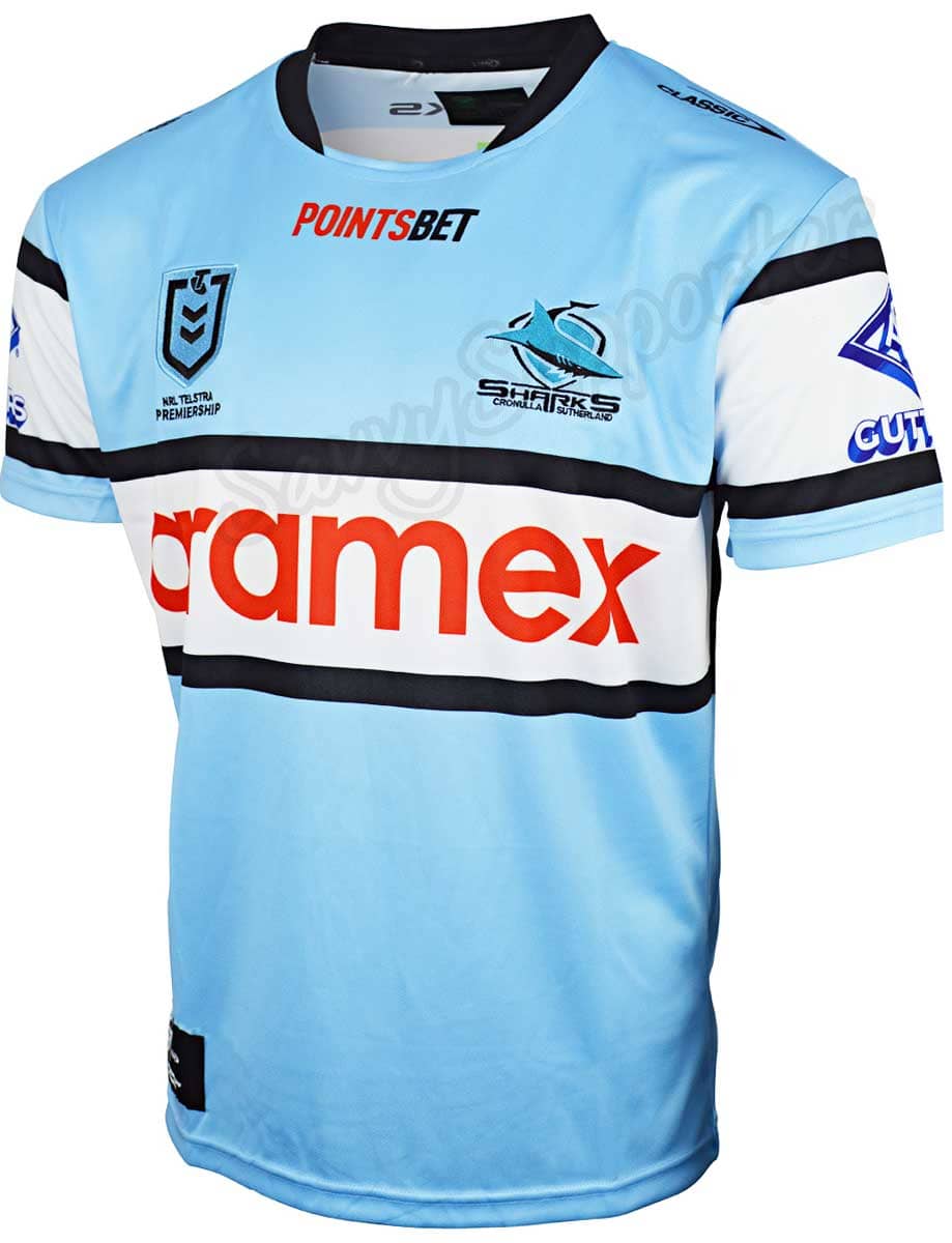 Cronulla Sharks NRL Mens Home Jersey