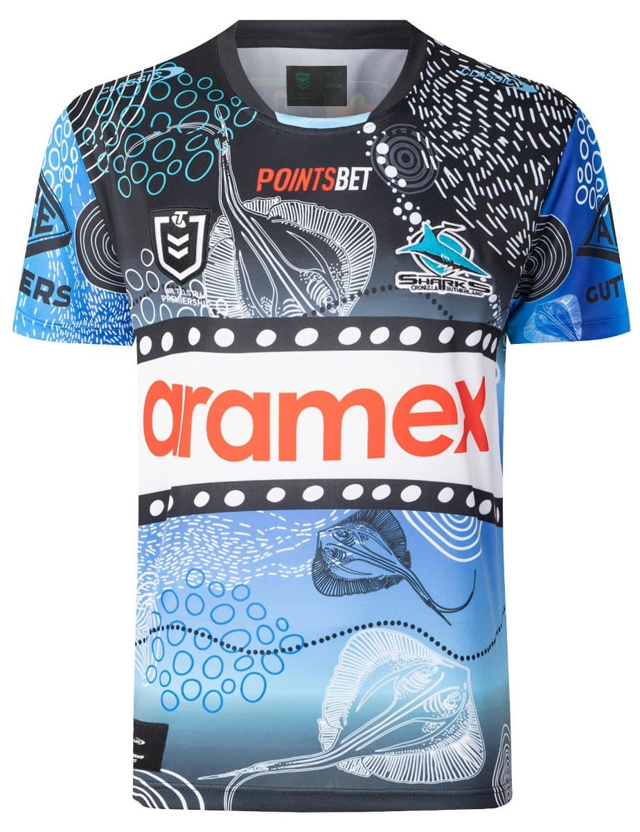 Cronulla Sharks NRL Mens Indigenous Jersey