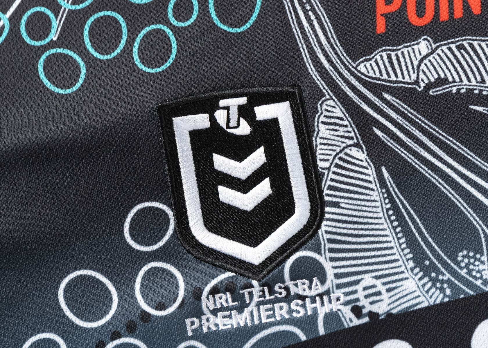 Cronulla Sharks NRL Mens Indigenous Jersey - Image 3
