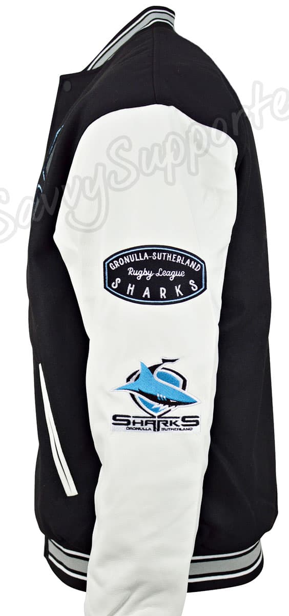 Cronulla Sharks NRL Mens Varsity Jacket ***OVERSIZE PRODUCT*** - Image 3