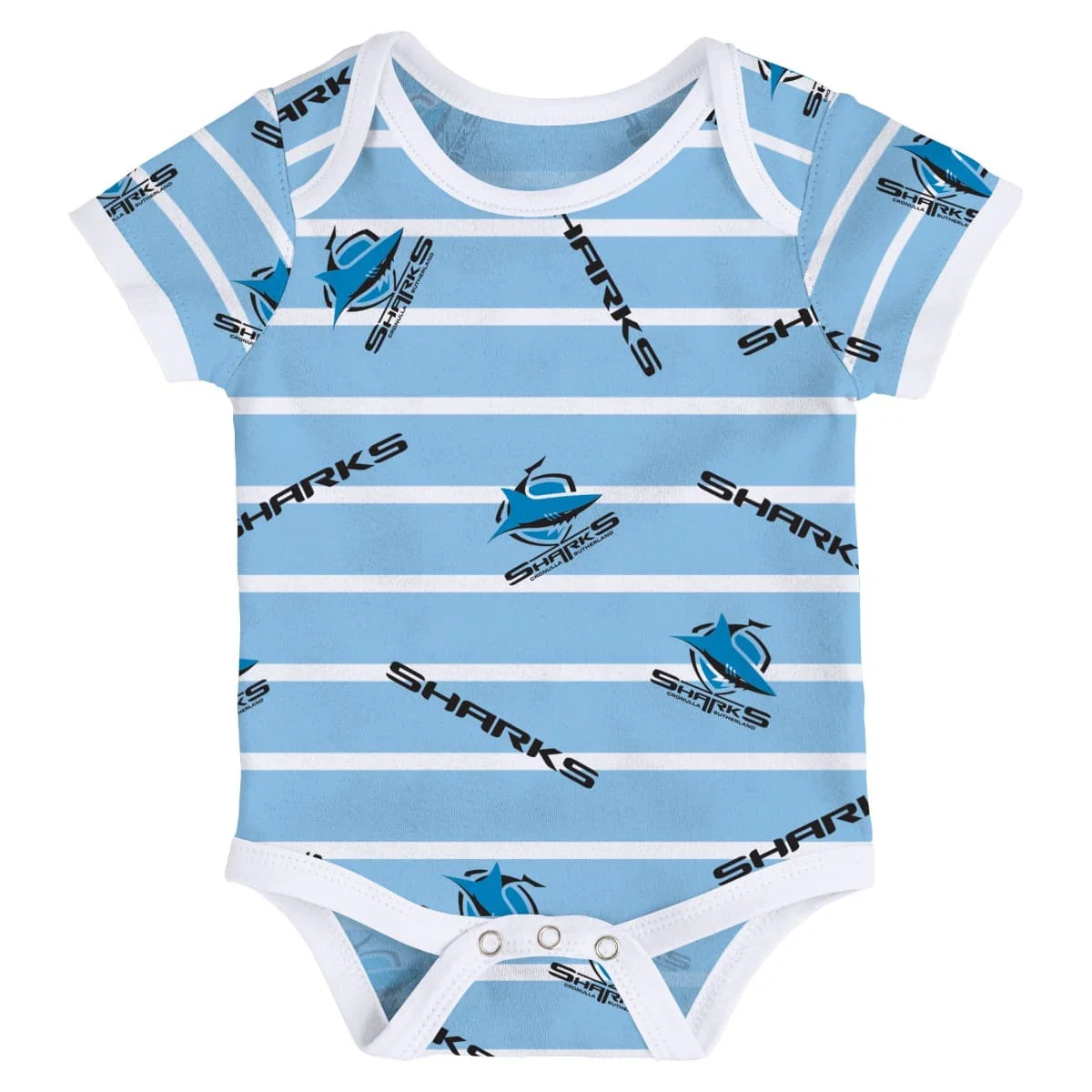 Cronulla Sharks NRL 3 Piece Bodysuit Box Set - Image 2