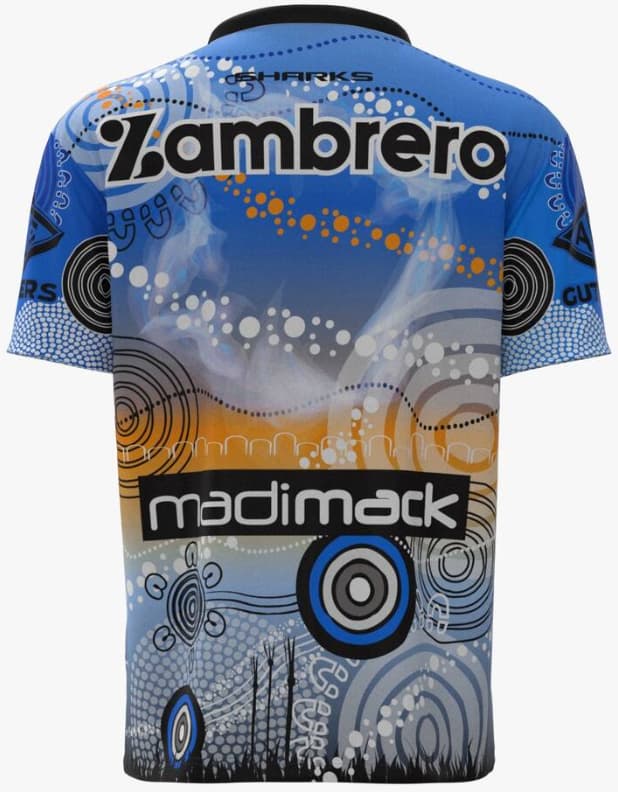 Cronulla Sharks NRL Ladies Indigenous Jersey - Image 2