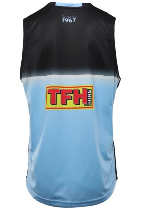 Cronulla Sharks NRL Mens Alternate Training Singlet - Image 2