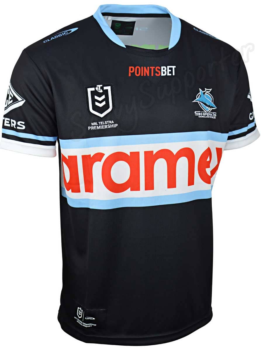 Cronulla Sharks NRL Mens Away Jersey - Image 3