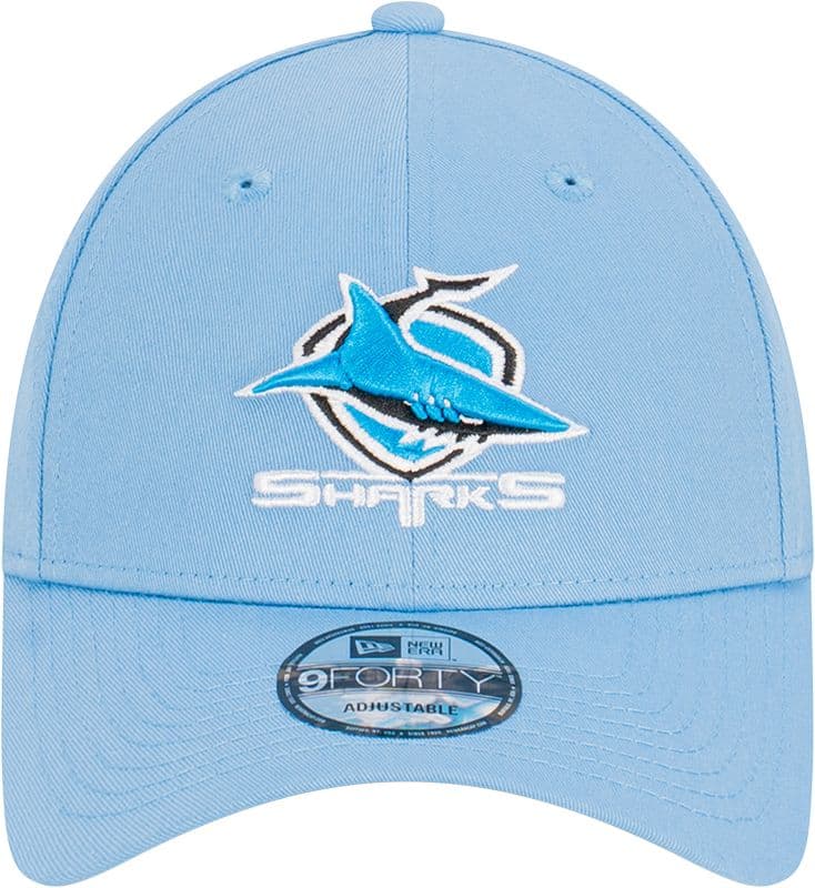 Cronulla Sharks 2026 NRL New Era 9FORTY Cloth Strap Cap - Image 3