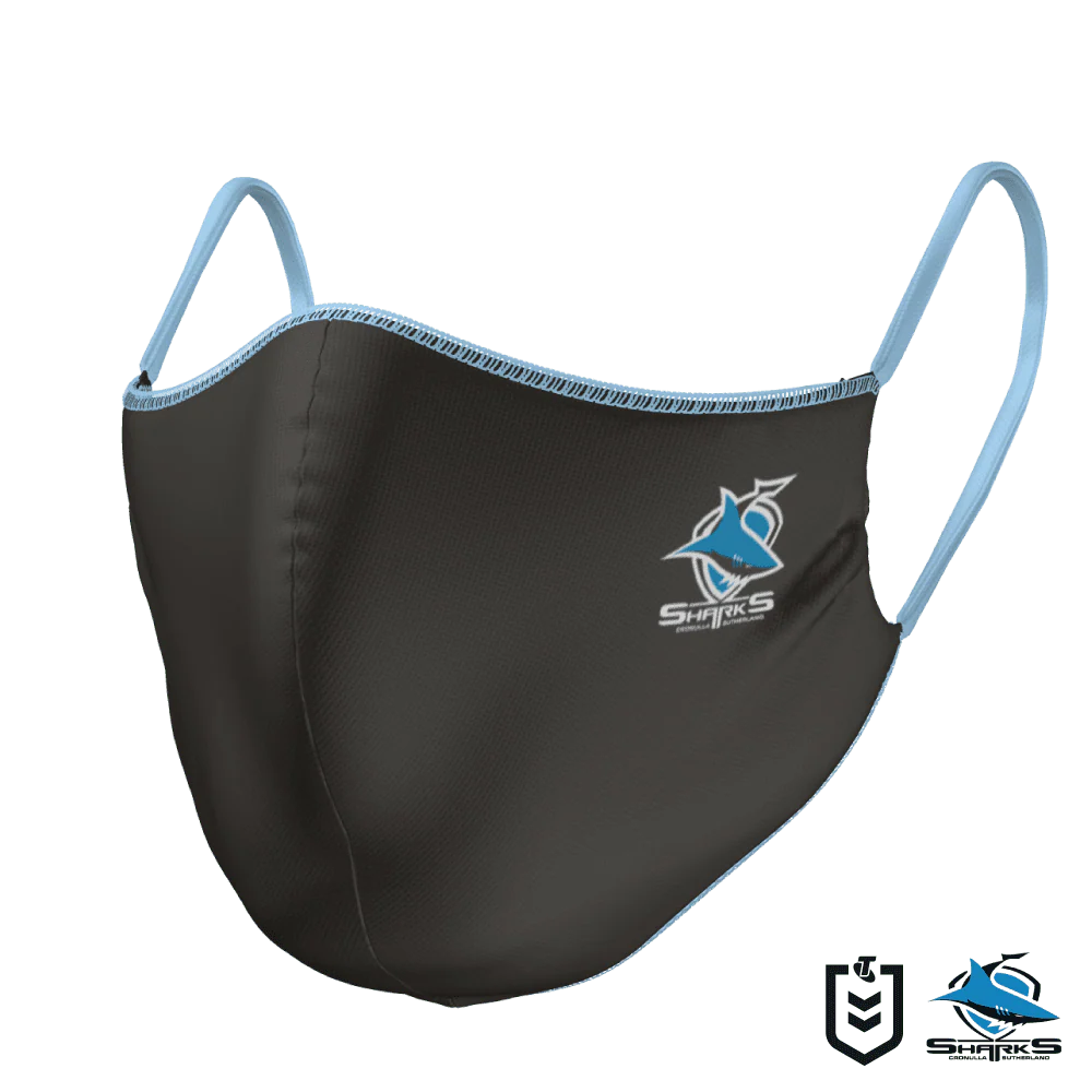 Cronulla Sharks NRL Reversible Face Mask - Image 3