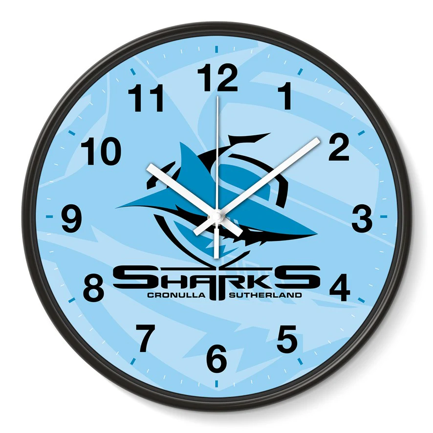 Cronulla Sharks 2026 NRL Wall Clock