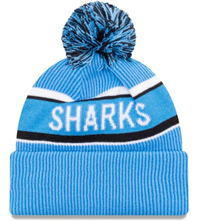 Cronulla Sharks NRL New Era Cuff Beanie - Image 2
