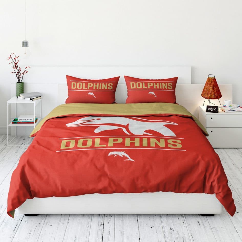 Dolphins 2026 NRL Double Quilt Set