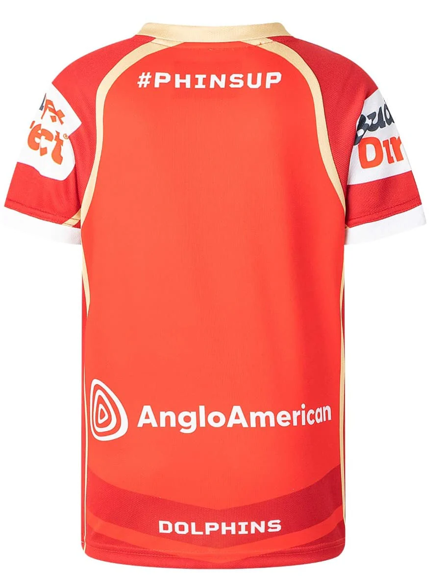 Dolphins 2025 NRL Kids Home Jersey - Image 2