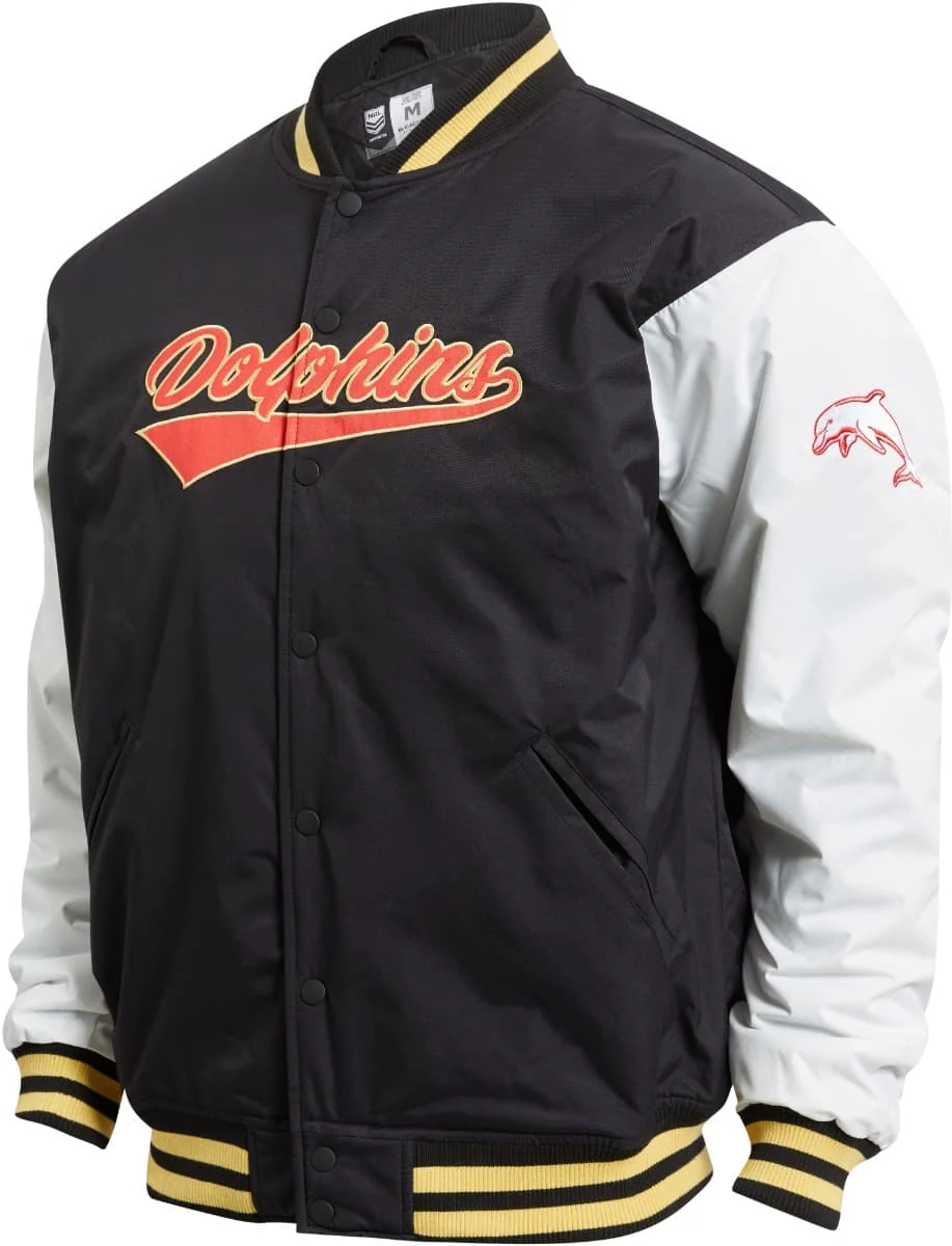 Dolphins NRL Mens Varsity Jacket