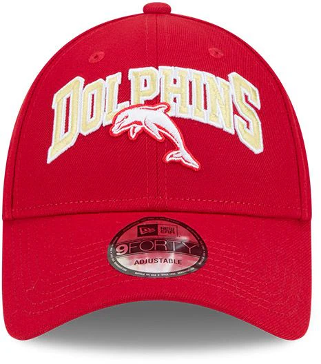 Dolphins 2026 NRL 9FORTY Logo Arch Cap - Image 3