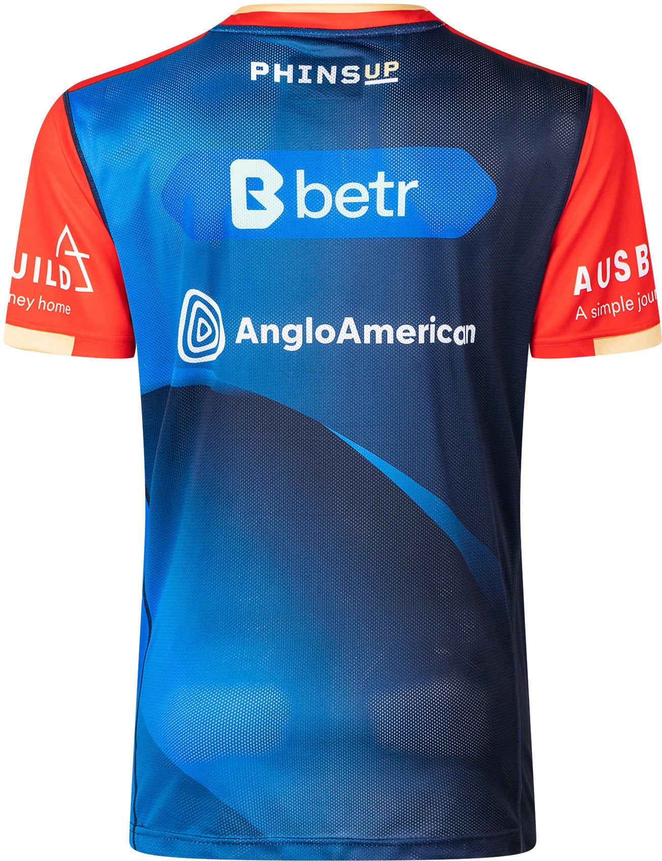 Dolphins 2026 NRL Mens Coaches Blue Training Shirt - Image 3