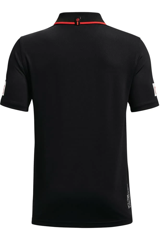 Essendon Bombers AFL Mens Media Polo Shirt - Image 2