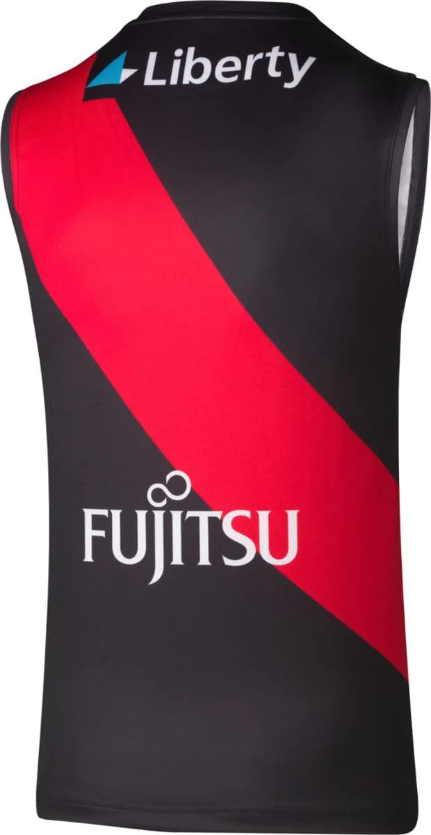Essendon Bombers 2025 AFL Kids Home Guernsey - Image 2