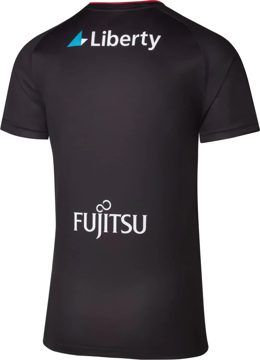 Essendon Bombers 2025 AFL Mens Warm Up Shirt - Image 2