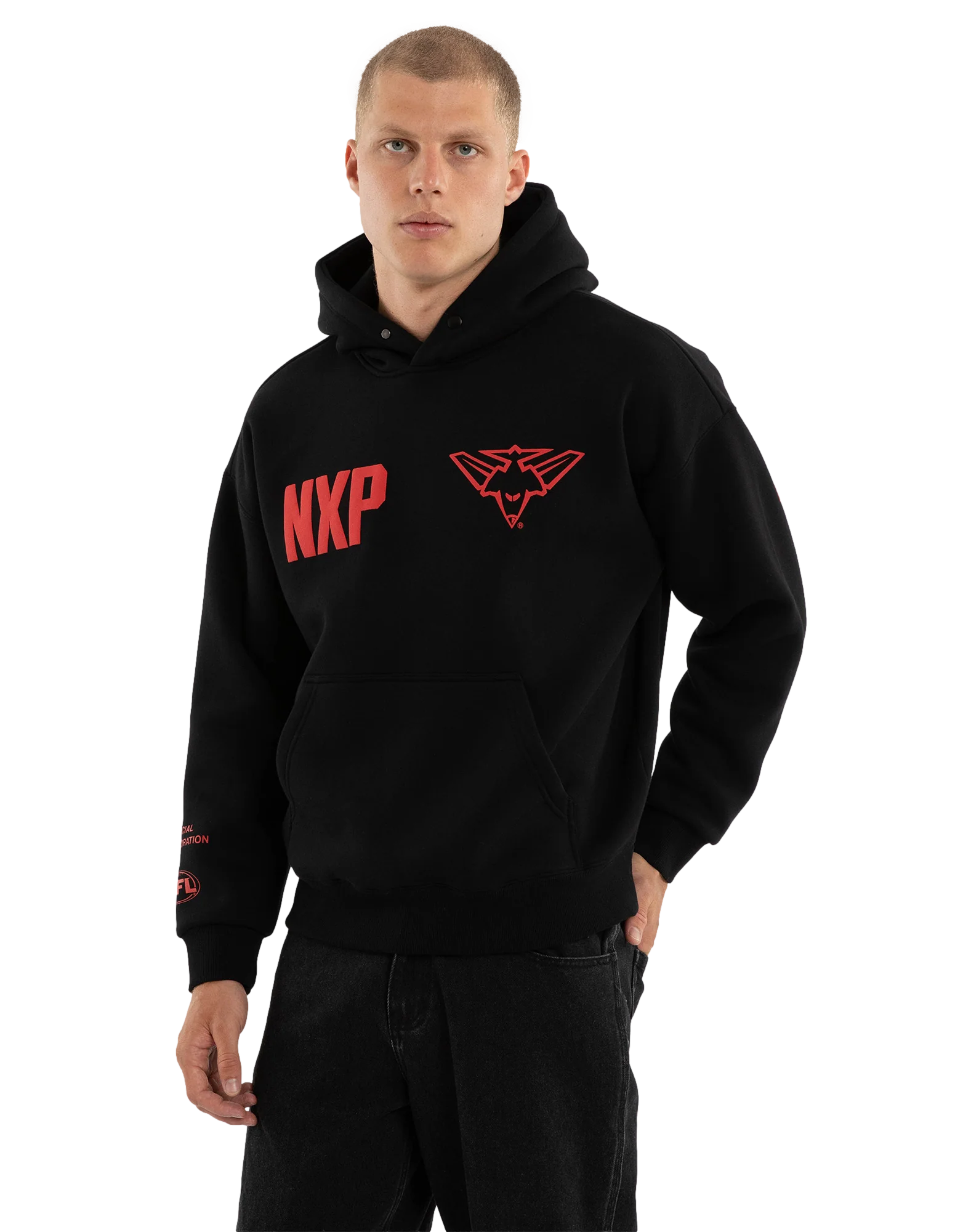Essendon Bombers 2026 AFL Mens Top Tier Hoodie - Image 4