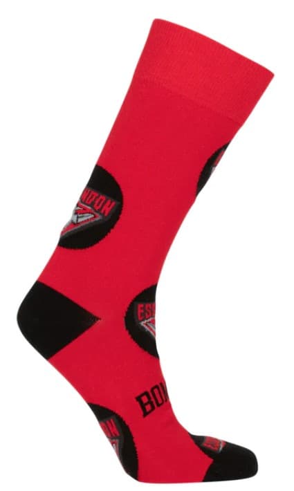 Essendon Bombers AFL Adults Logo Dots Socks 50% OFF - Image 2