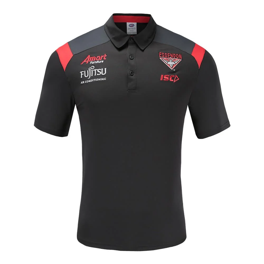 Essendon Bombers AFL Media Polo Shirt - Image 6
