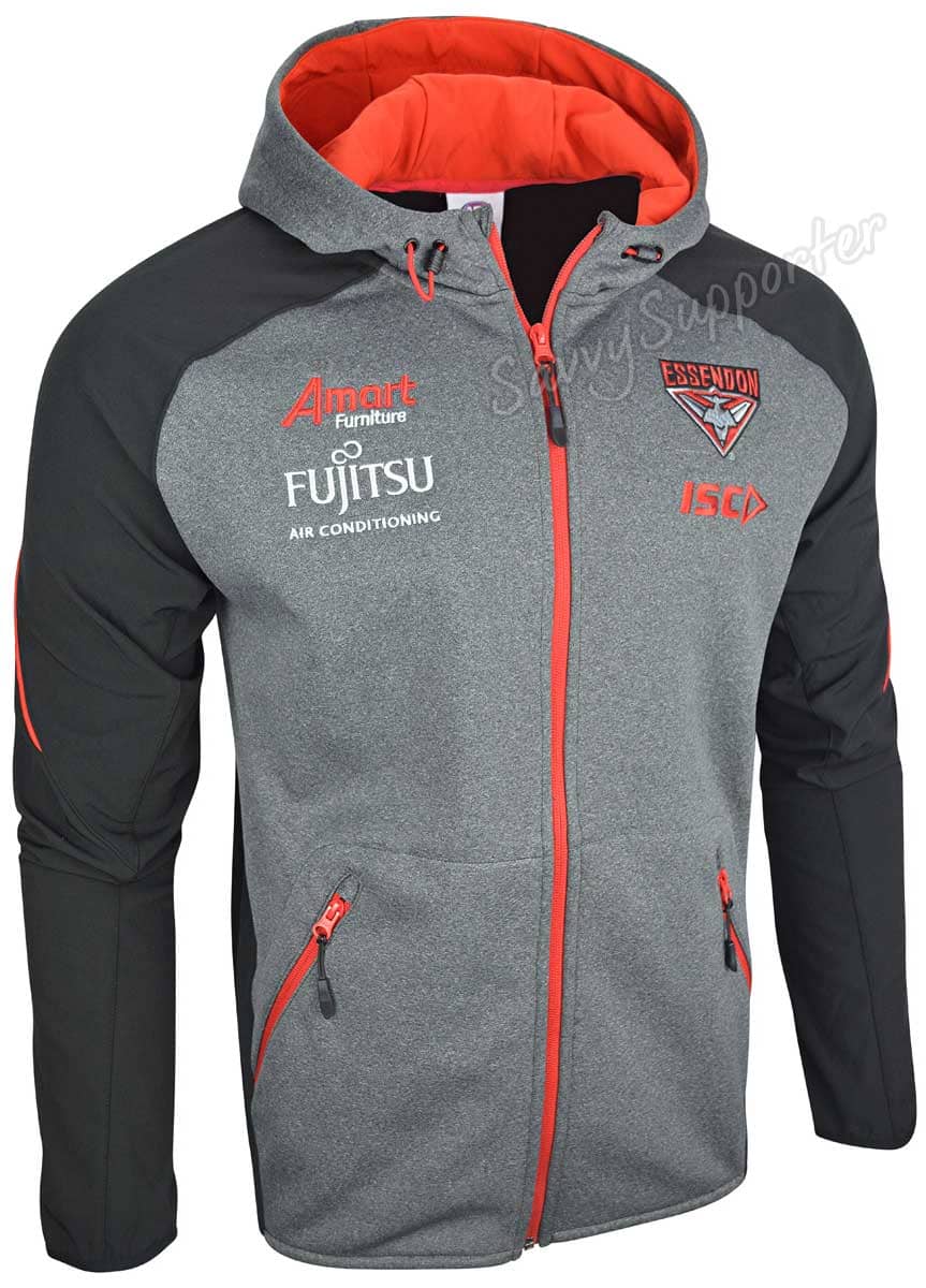 Essendon Bombers AFL Mens Tech Pro Hoody - Image 2