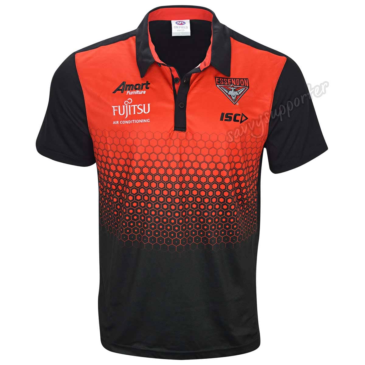 Essendon Bombers AFL Performance Polo Shirt - Image 2
