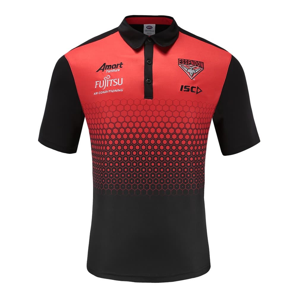 Essendon Bombers AFL Performance Polo Shirt - Image 6