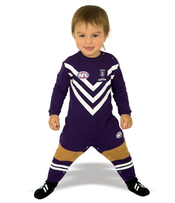 Fremantle Dockers AFL Infant Toddler Onesie Footysuit - Image 4