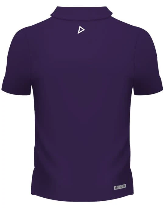 Fremantle Dockers Mens Purple Media Polo Shirt - Image 3