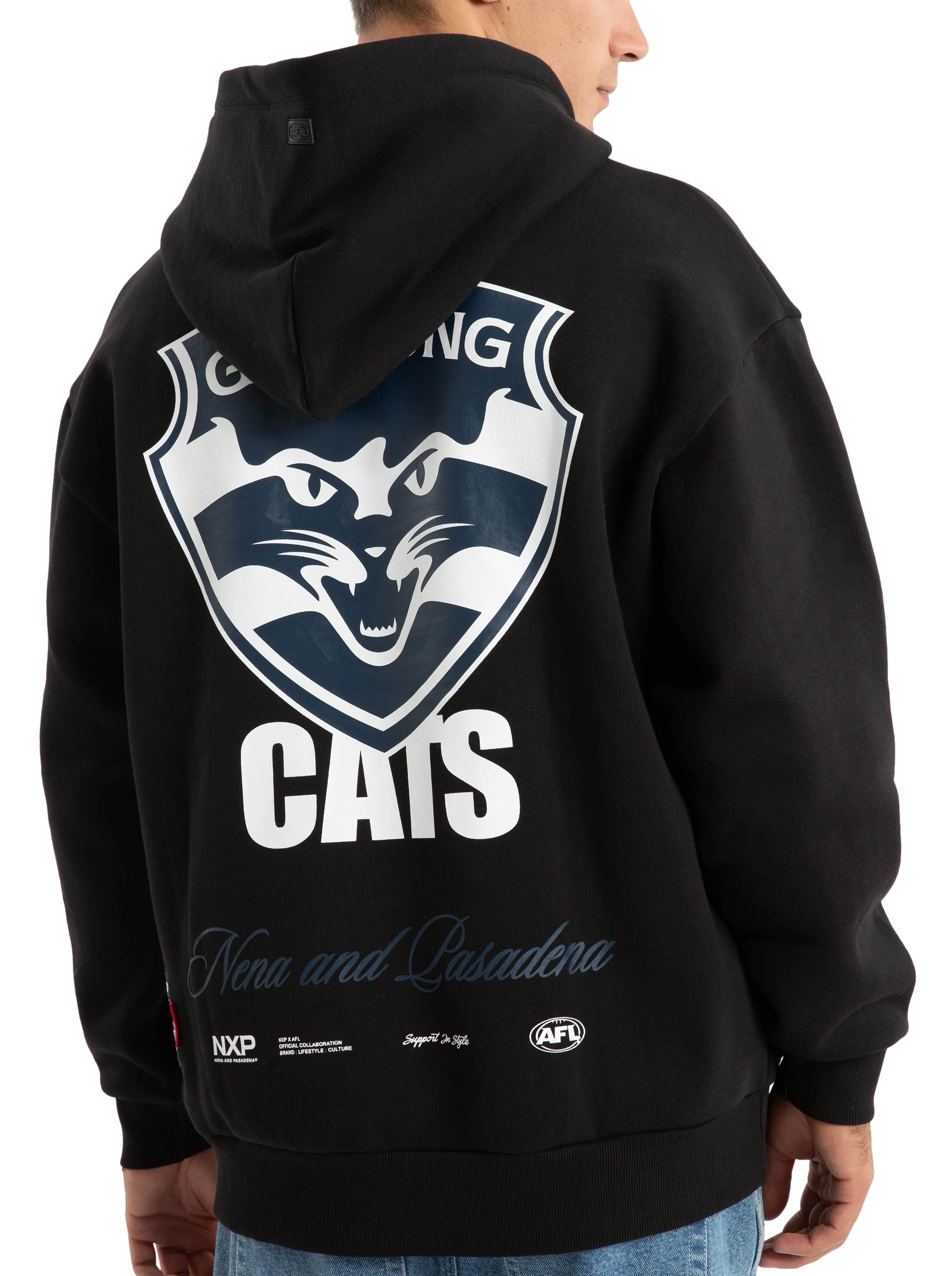 Geelong Cats 2026 AFL Mens Season Hoodie - Image 2