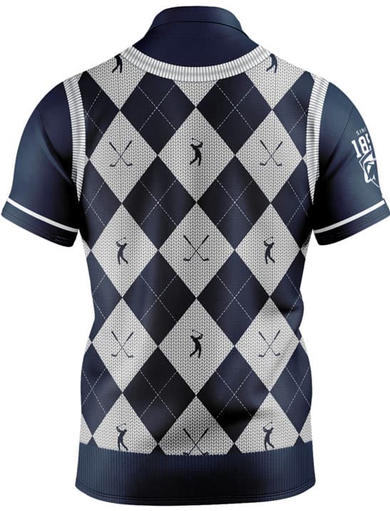 Geelong Cats AFL 'Fairway' Golf Polo Shirt - Image 2