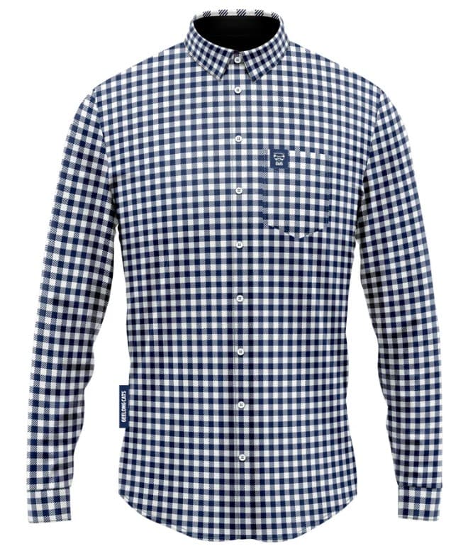Geelong Cats AFL Mens Dawson Business Shirt