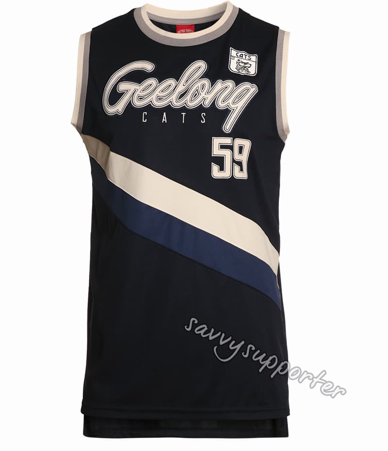 Geelong Cats AFL Throwback Singlet - Image 7